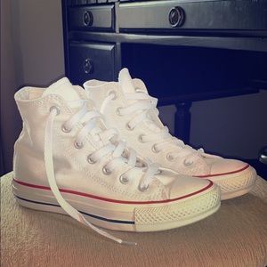 White High Top Converse